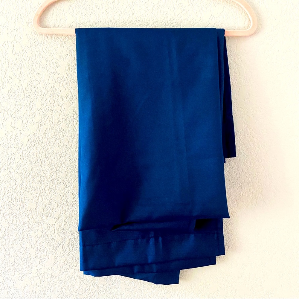 Curtain blackout 42”W x 63”L Braxton Blue Eclipse